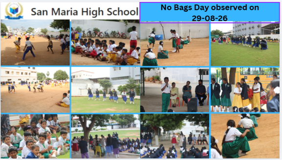 No Bags Day observed on 29-08-26