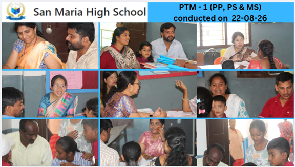 PTM - 1 (PP, PS & MS) conducted on 22-08-26